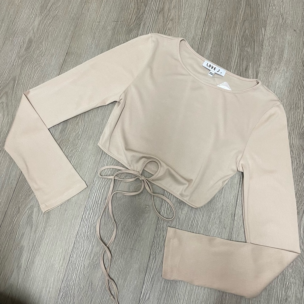 Ribbed Crop Top Size M